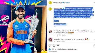 Photo of Ravindra Jadeja: कोहली-रोहित के बाद रविंद्र जडेजा ने टी20 अंतरराष्ट्रीय क्रिकेट से लिया संन्यास