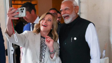 Photo of G7 Summit: जॉर्जिया मेलोनी ने पीएम मोदी के साथ ली सेल्फी, इस अंदांज में दिखे दोनों नेता